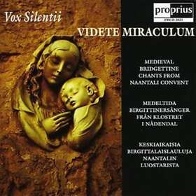 Vox Silentii - Videte Miraculum CD