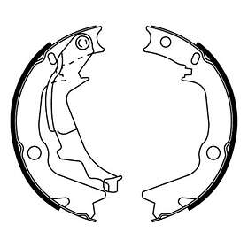 ABE Bromsbackar, sats, parkeringsbroms C00526