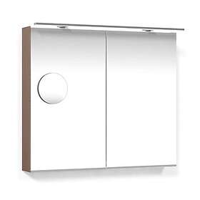 Macro Design Spegelskåp Crown med Rampbelysning LED Spgskp 80 Lj.ek Ram.Fsp FCS8