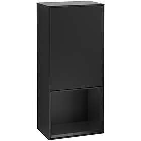 Villeroy & Boch Väggskåp Finion med 1 Dörr och Öppen Hylla Nere 418 mm Sidoskåp G550PDPD