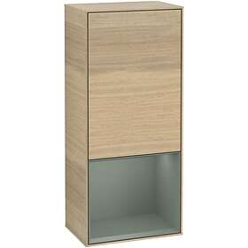 Villeroy & Boch Väggskåp Finion med 1 Dörr och Öppen Hylla Nere 418 mm Sidoskåp G540GMPC