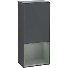 Villeroy & Boch Väggskåp Finion med 1 Dörr och Öppen Hylla Nere 418 mm Sidoskåp G540GMHG