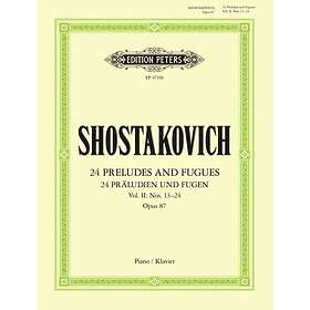 Dimitr Shostakovich: 24 Preludes & Fugues Op 87 Vol 2