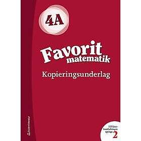 Katariina Asikainen, Kimmo Nyrhinen, Pekka Rokka, Päivi Vehmas: Favorit matematik 4A Kopieringsunderlag