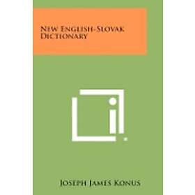 Joseph James Konus: New English-Slovak Dictionary