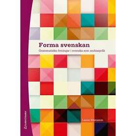 Forma svenskan Elevpaket Digitalt Tryckt Grammatiska övningar i svenska som andraspråk