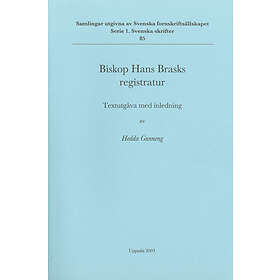 Hans Brask: Biskop Hans Brasks registratur textutgåva