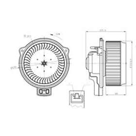 NRF Pulseur d'air 34267