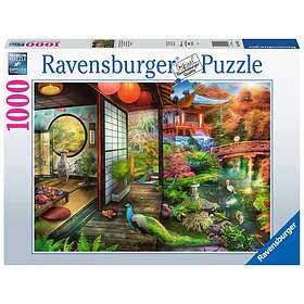 Ravensburger Pussel: Japanese Garden Teahouse Kyoto 1000 Bitar