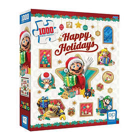 USAopoly Puslespill: Super Mario Happy Holidays 1000 Brikker