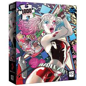 USAopoly Pussel: Harley Quinn Die Laughing 1000 Bitar