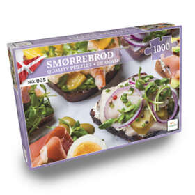 Nordic Puzzels: Smørrebrød 1000 bitar