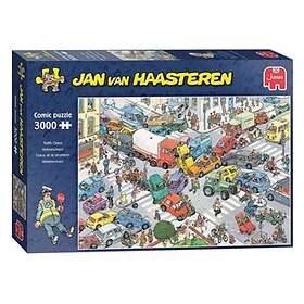 Jan Van Haasteren Puslespill Traffic Chaos 3000 Brikker