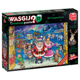 Wasgij ? Christmas #17 Elf Inspection! 2x1000 Bitar