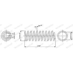 Monroe SP3597 Coil Spring