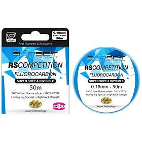 Sunset Super Soft Rs Competition 50 M Line Durchsichtig 0,180 mm