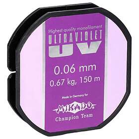 Mikado Ultraviolet Monofilament 150 M Svart 0,100 mm