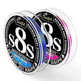 Seaspin S8s X8 Braided Line 300 M Blå 0.210 mm
