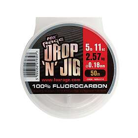 Fox Rage Drop N Jig 50 M Line Durchsichtig 0,180 mm