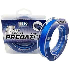 ASSO Pe Predator 8x 300 M Braided Line Durchsichtig 0.620 mm