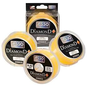 ASSO Diamond 300 M Monofilament Gul 0,350 mm