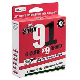 Sufix 91 300 M Braided Line Silver 0,128 mm