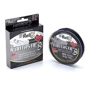 Relix Fantastic Eight Braided Line 300 M Svart 0,140 mm