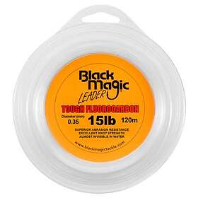 Black Magic Tough Fluorocarbon 120 M Vit 0,350 mm