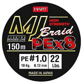 Hart Mj Flätad lina 0.140mm 150m