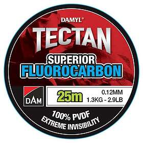 DAM Tectan Superior Fluorocarbon 25 M Durchsichtig 0,8