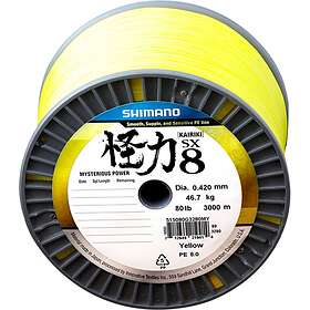 Shimano Kairiki 8 3000 M Line Gul 0,060 mm