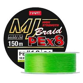 Hart Mj Braided Line 0.105mm 150m