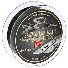 Mikado Nihonto Octa Braided Line 150 M Grönt 0,260 mm
