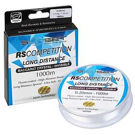 Sunset Rs Competition Long Distance Monofilament 1000 M Durchsichtig 0.250 mm
