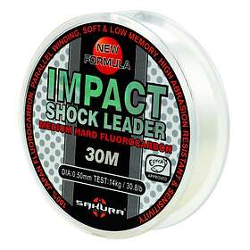 Sakura Impact Shock Leader 20 M Line Röd 0.800 mm (64.00 Lbss)
