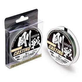 Gosen W8 Casting Braided Line 150 M Grönt 0.296 mm
