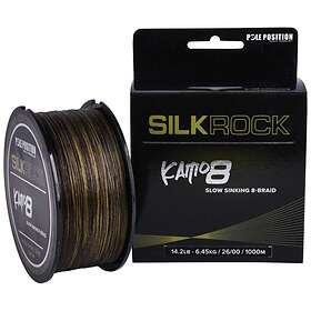 Line Pole Position Silkrock Kamo8 1000 M Braided Guld 0.260 mm