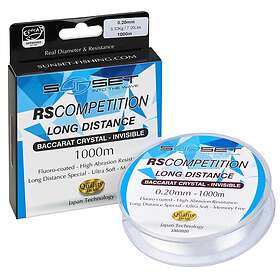 Sunset Rs Competition Long Distance Monofilament 1000 M Durchsichtig 0.180 mm