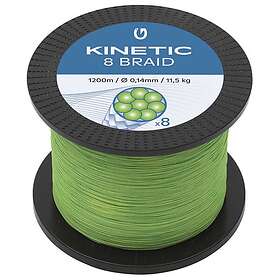 Kinetic Cyber 8 Braided Line 1200 M Grönt 0,260 mm