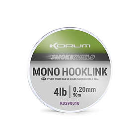 Korum Smokeshield Monofilament 50 M Durchsichtig 0,330 mm