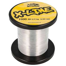 Sea Monsters X-line 1000 M Monofilament Silver 0,300 mm