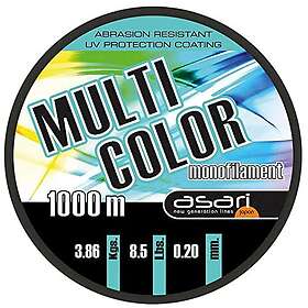 Asari Multicolour 1000 M Line Flerfärgad 0,250 mm
