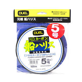 Duel H.d. Carbon Fune Leader Fluorocarbon 100 M Vit 0.370 mm