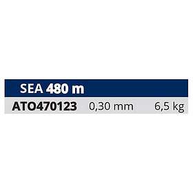 Tortue Sea Monofilament 480 M Durchsichtig 0,300 mm