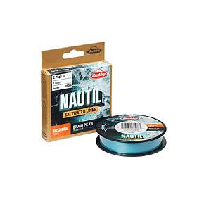Berkley Nautil Inshore X8 300 M Braided Line Blå 0,170 mm
