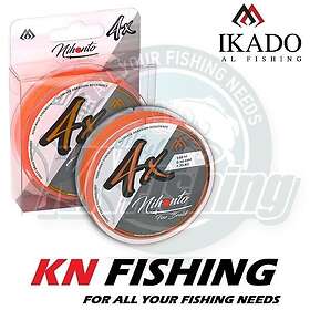 Mikado Nihonto Fine Braided Line 150 M Orange 0.200 mm