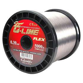 Gamakatsu Super G-line Flex Monofilament 5000 M Durchsichtig 0,400 mm