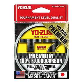 YO-ZURI Premium Tl7 Fluorocarbon 182 M Grönt 0,310 mm