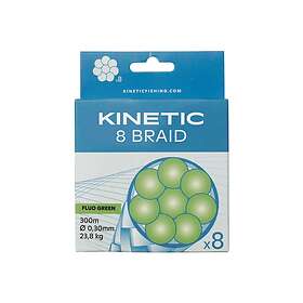 Kinetic Cyber 8 Braided Line 300 M Grönt 0,140 mm
