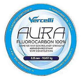 Vercelli Aura 100 M Fluorocarbon Durchsichtig 0,280 mm